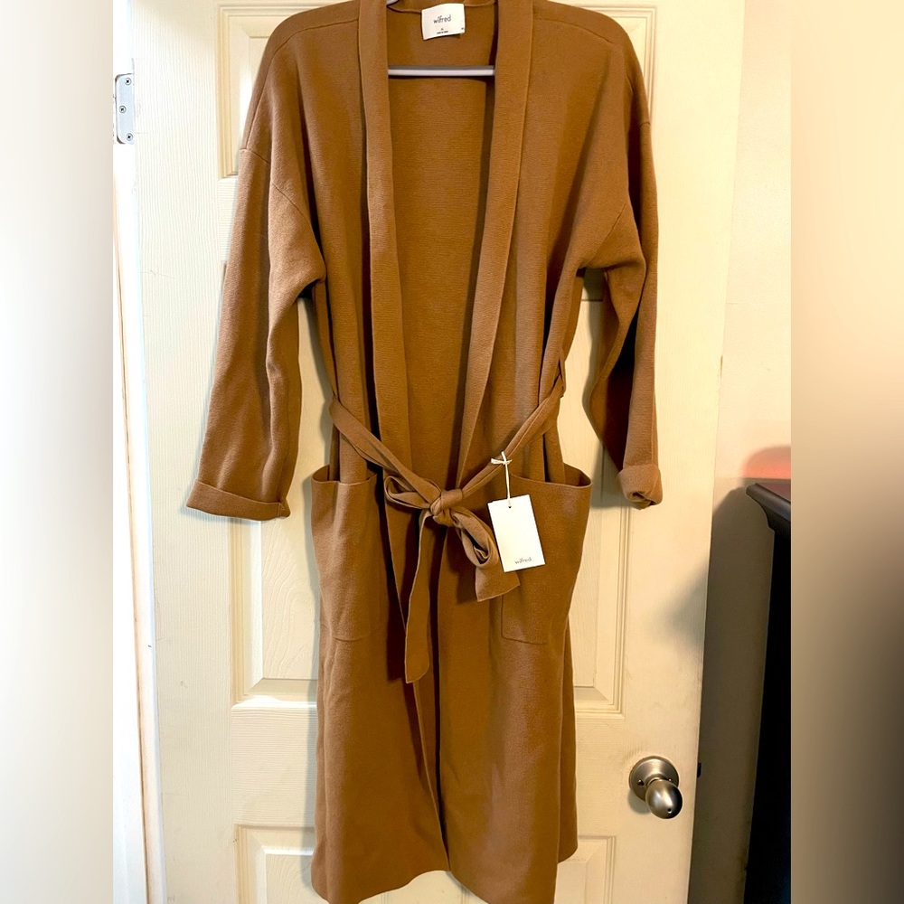 Aritzia Wilfred Belize Full Length Cardigan